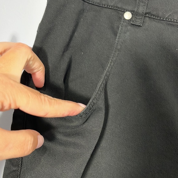 NWOT KOTN Black Jeans Straight Leg High Rise - Picture 4 of 11